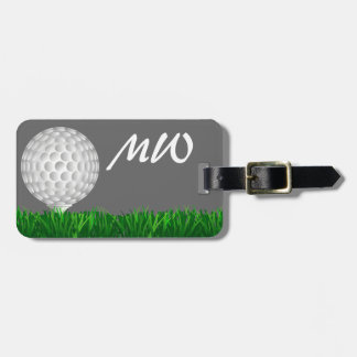 Etiqueta Para Maletas Golfista personalizado de la pelota de golf