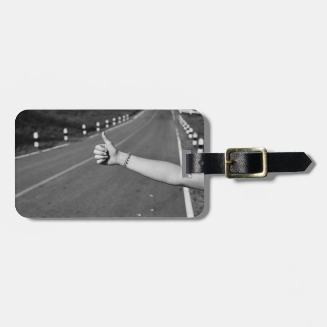 Etiqueta Para Maletas Golpear el camino Jack (Frente Horizontal)