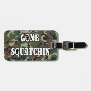 ETIQUETA PARA MALETAS GONE SQUATCHIN