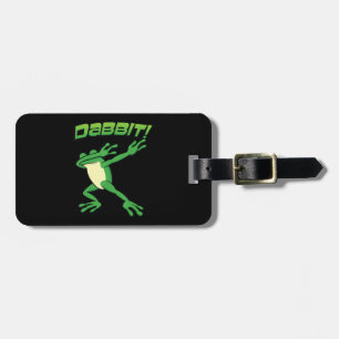 Etiqueta Para Maletas Gracioso Dabbing sapo Hip Hop Dab Dance Dabbit