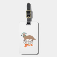 Gracioso Personalizado de Humor y Otter Space para