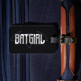 Etiqueta Para Maletas Gráfica de nombre de alta tecnología de Batgirl