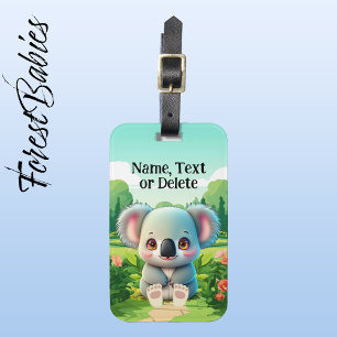 Etiqueta Para Maletas Gráfica del Personalizado de animales de la fauna 