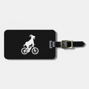 Etiqueta Para Maletas Gráfica divertida de cabra para motociclista