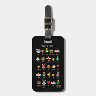 Etiqueta Para Maletas Gráfico de Emojis de TUNES DE LOONEY™