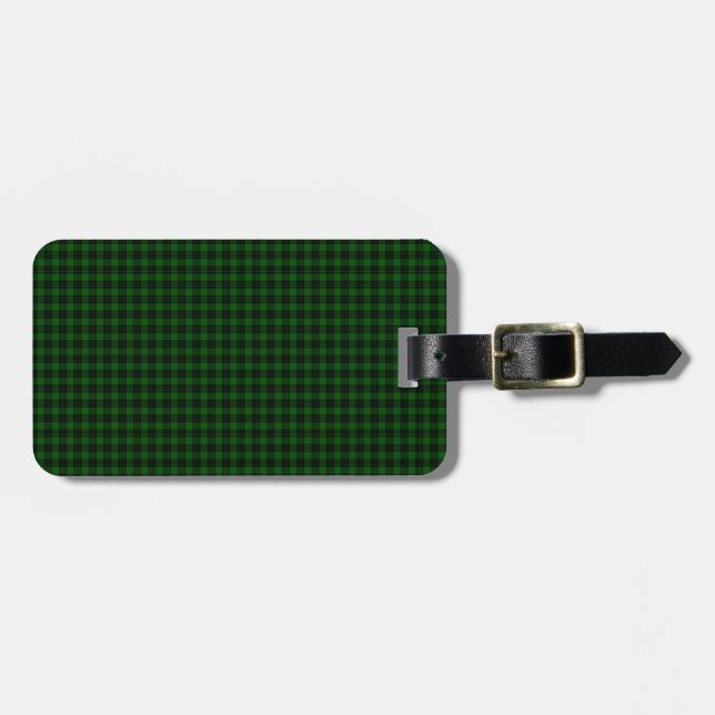 Etiqueta Para Maletas Graham Tartan (Frente Horizontal)
