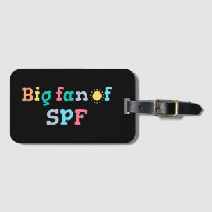 Etiqueta Para Maletas Gran fan del SPF