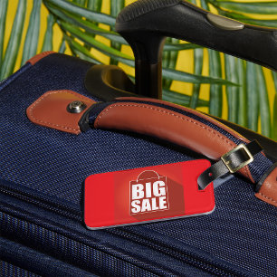 Etiqueta Para Maletas Gran venta Rótulo rojo