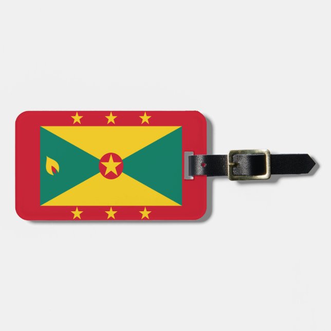 Etiqueta Para Maletas Granada (Frente Horizontal)