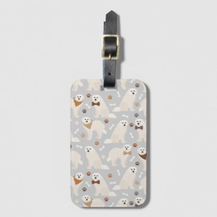 Etiqueta Para Maletas Grandes garras y huesos de los Pirineos