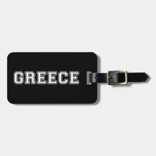 Etiqueta Para Maletas Grecia
