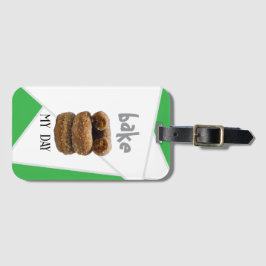 Etiqueta Para Maletas Green Bake My Day
