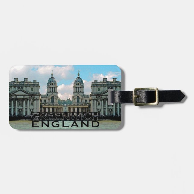 Etiqueta Para Maletas Greenwich (Frente Horizontal)