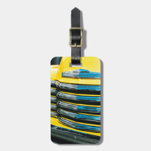 Etiqueta Para Maletas Grill amarillo