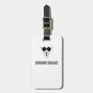 Etiqueta Para Maletas Groom Squad