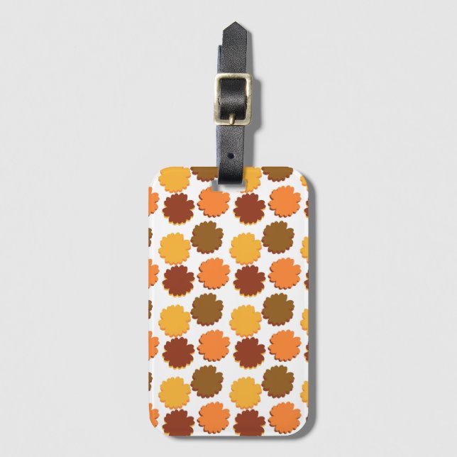Etiqueta Para Maletas Groovy Boho Dulce Margarita (Anverso vertical)