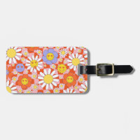 Groovy Daisy Floral Cuadros, Y2K 90s 