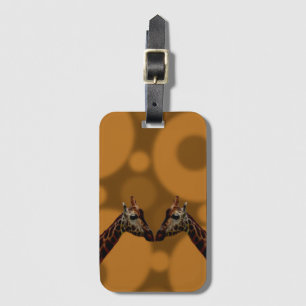 Etiqueta Para Maletas Groovy Giraffe A Ir,