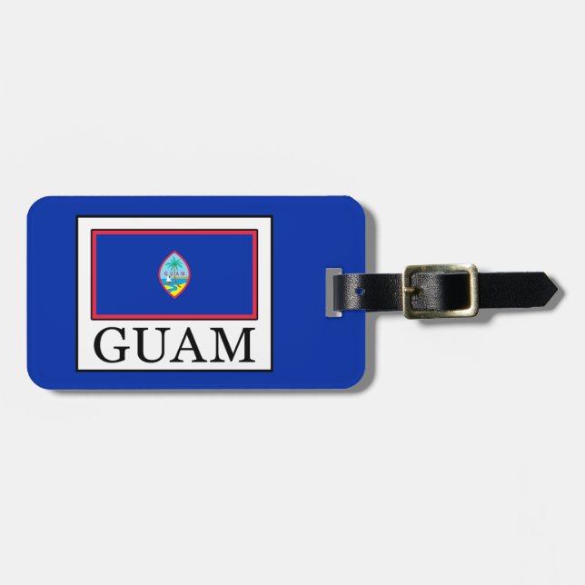 Etiqueta Para Maletas Guam (Frente Horizontal)