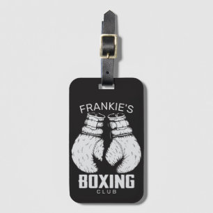 Etiqueta Para Maletas Guantes de boxeador de boxeo personalizado
