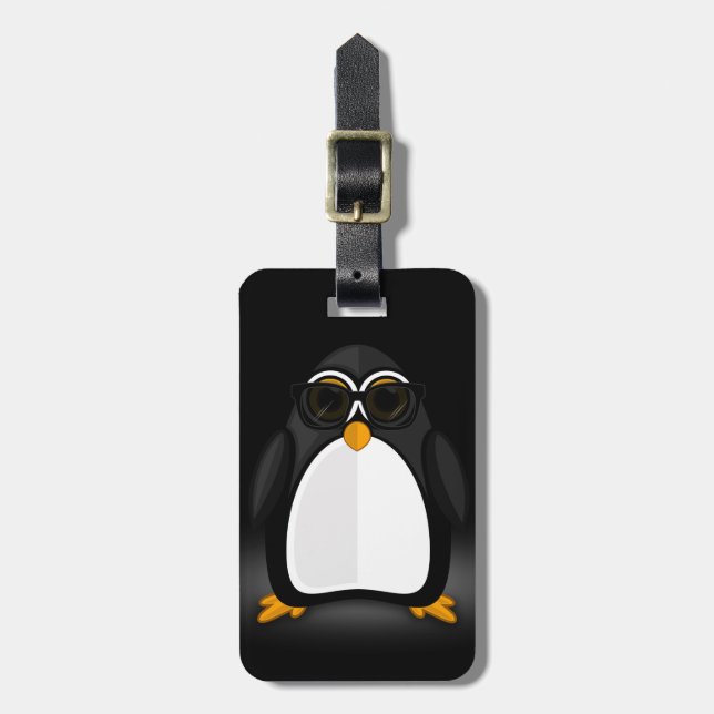 Etiqueta Para Maletas Guay Penguin (Frente Vertical)