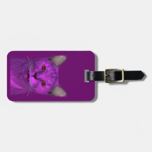 Etiqueta Para Maletas Guay Purple Cat