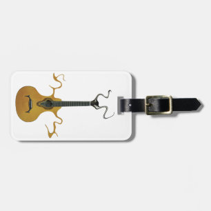 Etiqueta Para Maletas Guitarra del fantasma