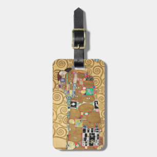 Etiqueta Para Maletas Gustav Klimt - Cumplimiento, Friso Stoclet