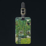 Etiqueta Para Maletas Gustav Klimt - La Casa de la Guardia<br><div class="desc">Casa de Guardaboschi / Casa en Weissenbach del Lago Attersee - Gustav Klimt,  Petróleo en lienzo,  1912</div>