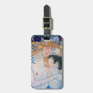 Etiqueta Para Maletas Gustav Klimt - Madre e hijo