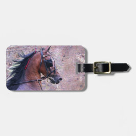 Etiqueta Para Maletas Hackney Grunge