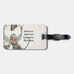 Etiqueta Para Maletas Hada linda del manga