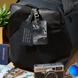 Etiqueta Para Maletas Hadas aladas bonitos y caballos voladores