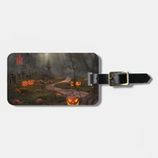 Etiqueta Para Maletas Halloween - En la víspera de Halloween