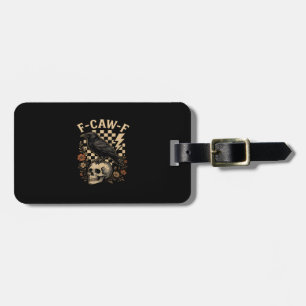 Etiqueta Para Maletas Halloween F Caw F Cuervo Pájaro Cuadros Vintage Es