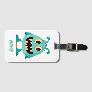 Etiqueta Para Maletas Halloween/Monstruo/personalizado