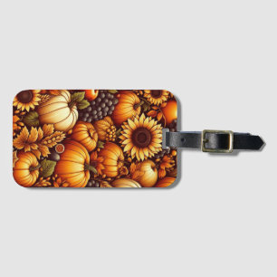 Etiqueta Para Maletas Halloween/otoño/otoño/otoño/calabaza