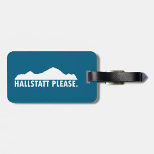 Etiqueta Para Maletas Hallstatt Austria Please