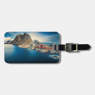 Etiqueta Para Maletas Hamnøy Noruega estilizado Magnet