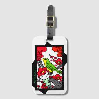Etiqueta Para Maletas Hanafuda Japanese Playing Cards Khabully Mouse