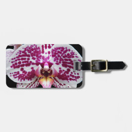 Etiqueta Para Maletas Harlequin Falaenopsis Orquídea Floral