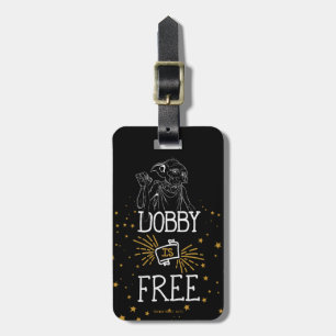 Etiqueta Para Maletas Harry Potter   Dobby es libre