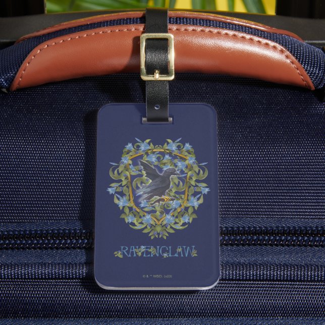 Etiqueta Para Maletas HARRY POTTER™ | Escudo RAVENCLAW™ (Anverso In situ 2)