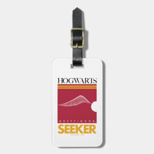 Etiqueta Para Maletas Harry Potter   GRYFFINDOR™ House Quidditch Seeker