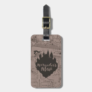 Etiqueta Para Maletas Harry Potter   Mapa del Castillo Marauder de HOGWA
