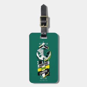 Etiqueta Para Maletas Harry Potter  Sigilia de Trajes de Casa SLYTHERIN™