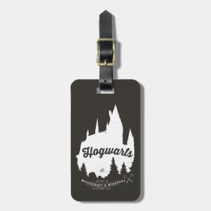 Etiqueta Para Maletas Harry Potter  Tipografía de castillo de HOGWARTS™