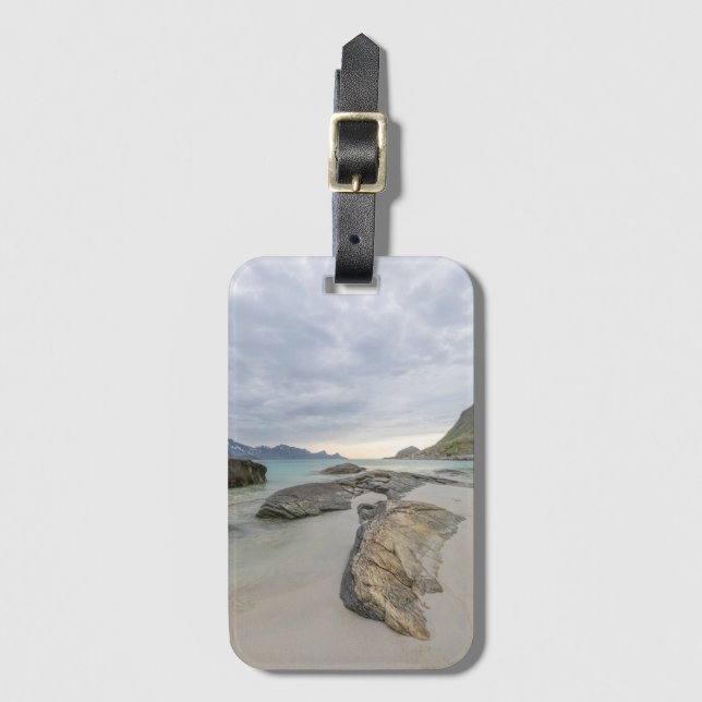 Etiqueta Para Maletas Haukland Lofoten (Anverso vertical)