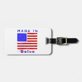 Etiqueta Para Maletas Hecho en Personalizable Delco