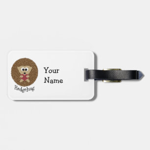 Etiqueta Para Maletas Hedgehug Hedgehog
